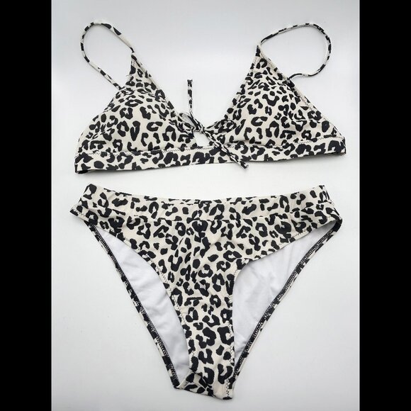 Blooming Jelly Leopard Cheetah Animal Print Bikini XL - New never worn - Picture 1 of 7